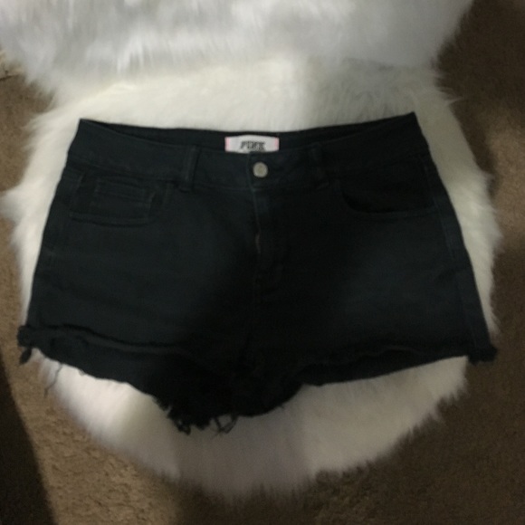 PINK Jean Shorts - Picture 1 of 3